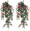 Mica Decorations Petunia Kunst Hangplant - L15 x B20 x H80 cm - Fuchsia