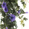 Mica Decorations Petunia Kunst Hangplant - L15 x B20 x H80 cm - Donkerpaars