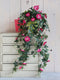 Mica Decorations Petunia Kunst Hangplant - L15 x B20 x H80 cm - Fuchsia