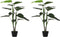 Mica Decorations Philodendron Kunstplant - H100xØ70 cm - Set van 2