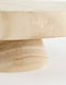 Mica Decorations Pia Plantenstandaard - H11 x Ø30 cm - Hout - Lichtbruin