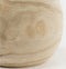 Mica Decorations Pia Vaas - H28 x Ø16 cm - Paulownia Hout - Lichtbruin