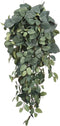 Mica Decorations Pilea Kunst Hangplant - L20 x B30 x H70 cm - Groen