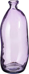 Mica Decorations Pinto Vaas - 13x13x35 cm - Glas - Paars