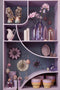 Mica Decorations Pinto Vaas - 13x13x35 cm - Glas - Paars