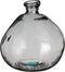 Mica Decorations Pinto Vaas - H33 x Ø33 cm - Gerecycled Glas - Antraciet