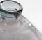 Mica Decorations Pinto Vaas - H33 x Ø33 cm - Gerecycled Glas - Antraciet