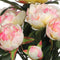 Mica Decorations Pioenroos Kunstbloemen Boeket - H55 x Ø40 cm - Lichtroze