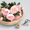 Mica Decorations Pioenroos Kunstbloemen Boeket - H55 x Ø40 cm - Lichtroze