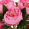 Mica Decorations Pioenroos Kunstbloemen Boeket - H55 x Ø40 cm - Donkerroze