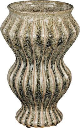 Mica Decorations Pippa Vaas - H32 x Ø21 cm - Keramiek - Groen