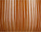 Mica Decorations Plantenpot/bloempot - keramiek - okergeel glans/ribbels- D25/H20 cm