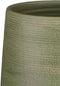 Mica Decorations Plantenpot/bloempot - terracotta - donkergroen relief - D30/H28 cm