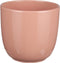 Mica Decorations Plantenpot/bloempot Tusca - Lichtroze - keramiek - glans - D17/H16 cm