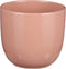 Mica Decorations Plantenpot/bloempot Tusca - Lichtroze - keramiek - glans - D14.5/H14 cm