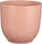 Mica Decorations Plantenpot/bloempot Tusca - Lichtroze - keramiek - glans - D22/H20 cm