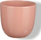 Mica Decorations Plantenpot/bloempot Tusca - Lichtroze - keramiek - glans - D17/H16 cm