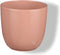 Mica Decorations Plantenpot/bloempot Tusca - Lichtroze - keramiek - glans - D13.5/H13 cm