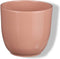 Mica Decorations Plantenpot/bloempot Tusca - Lichtroze - keramiek - glans - D12/H11 cm