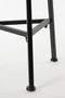 Mica Decorations Plantentafel - H120 x Ø35 cm - Metaal - Zwart
