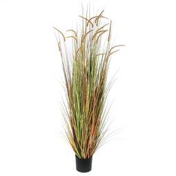 Mica Decorations Pluimgras Dogtail Kunstplant - H180 x Ø85 cm - Groen