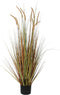 Mica Decorations Pluimgras Dogtail Kunstplant - H92 x Ø35 cm - Groen