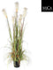 Mica Decorations Pluimgras Foxtail Kunstplant - H180 x Ø80 cm - Groen