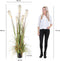 Mica Decorations Pluimgras Foxtail Kunstplant - H180 x Ø80 cm - Groen