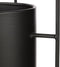 Mica Decorations Porte Bloempot op Standaard - L26 x B26 x H55 cm - Metaal - Zwart