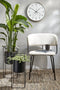 Mica Decorations Porte Bloempot op Standaard - L26 x B26 x H55 cm - Metaal - Zwart