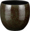 Mica Decorations Prado Bloempot - 20x20x20 cm - Terracotta - Groen