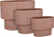 Mica Decorations Quito Bloempotten - 67 x 43 x 51 cm - Magnesium - Terra - Set van 3