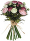 Mica Decorations Ranonkels Kunstbloemen Boeket - H35 x Ø26 cm - Roze