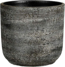 Mica Decorations Ravenna Bloempot - 25x25x24 cm - Antraciet