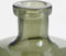 Mica Decorations Regal Fles Vaas - H22 x Ø20 cm - Glas - Groen