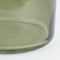 Mica Decorations Regal Fles Vaas - H22 x Ø20 cm - Glas - Groen