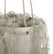 Mica Decorations resa ronde hangende bloempot lichtgrijs - 17x18