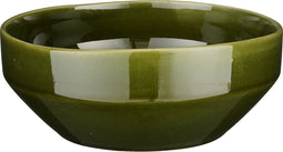 Mica Decorations Rhea Schaal - Ø22,5 cm - Keramiek - Groen