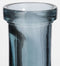 Mica Decorations Rioja Fles Vaas - H50 x Ø15 cm - Gerecycled Glas - Lichtblauw