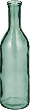 Mica Decorations Rioja Fles Vaas - H50 x Ø15 cm - Gerecycled Glas - Groen
