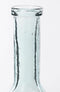 Mica Decorations Rioja Fles Vaas - H50 x Ø15 cm - Gerecycled Glas - Transparant