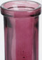 Mica Decorations Rioja Fles Vaas - H50 x Ø15 cm - Gerecycled Glas - Bordeaux