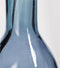 Mica Decorations Rioja Fles Vaas - H50 x Ø15 cm - Gerecycled Glas - Lichtblauw