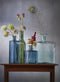 Mica Decorations Rioja Fles Vaas - H50 x Ø15 cm - Gerecycled Glas - Groen
