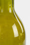 Mica Decorations Rioja Fles Vaas - H50 x Ø15 cm - Gerecycled Glas - Donkergroen
