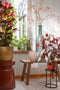 Mica Decorations Rioja Fles Vaas - H50 x Ø15 cm - Gerecycled Glas - Transparant
