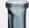 Mica Decorations Rioja Fles Vaas - H50 x Ø15 cm - Gerecycled Glas - Lichtblauw