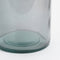 Mica Decorations Rioja Fles Vaas - H50 x Ø15 cm - Gerecycled Glas - Donkergrijs
