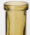Mica Decorations Rioja Fles Vaas - H50 x Ø15 cm - Gerecycled Glas - Oker