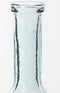 Mica Decorations Rioja Fles Vaas - H75 x Ø18 cm - Gerecycled Glas - Transparant